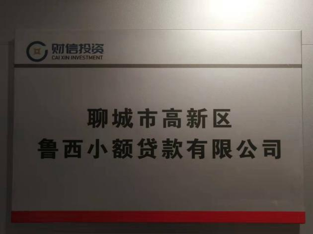 聊城市高新區(qū)魯西小額貸款有限公司